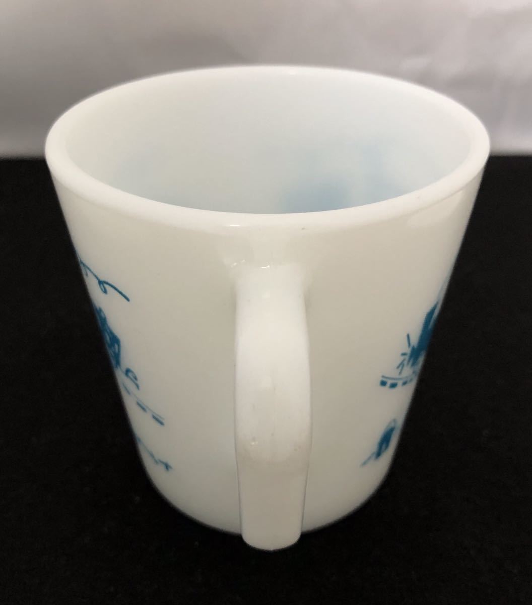  Pyrex PYREX * TRADE MARK*. car blue * ② mug 