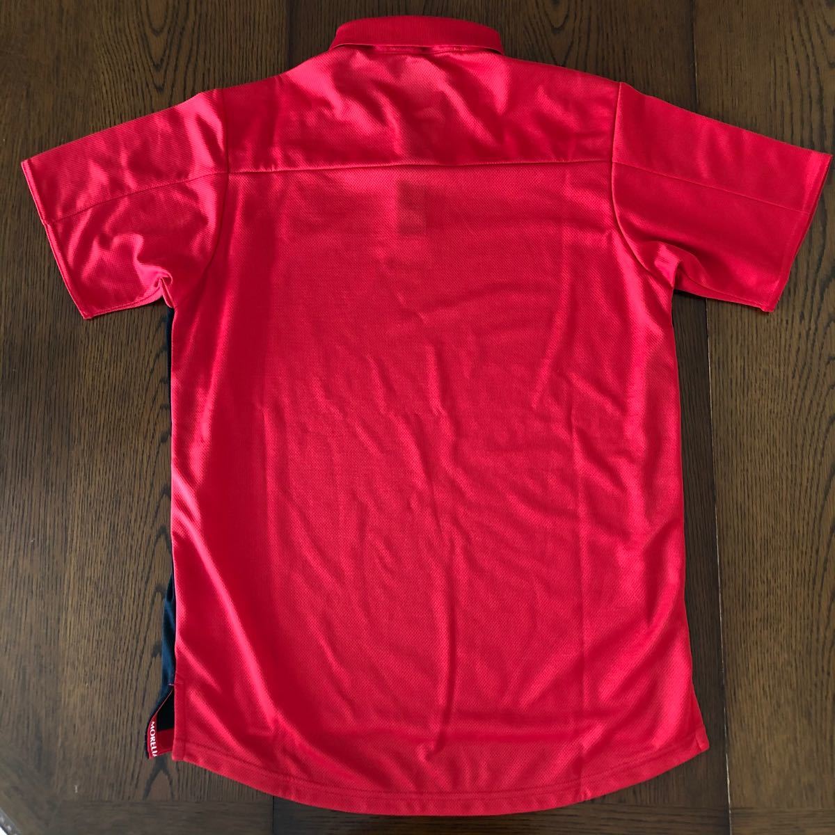 ミズノ MORELIA フットサル サッカーウェア ポロシャツ Mサイズ MIZUNO ゲームシャツ 半袖 メンズ
