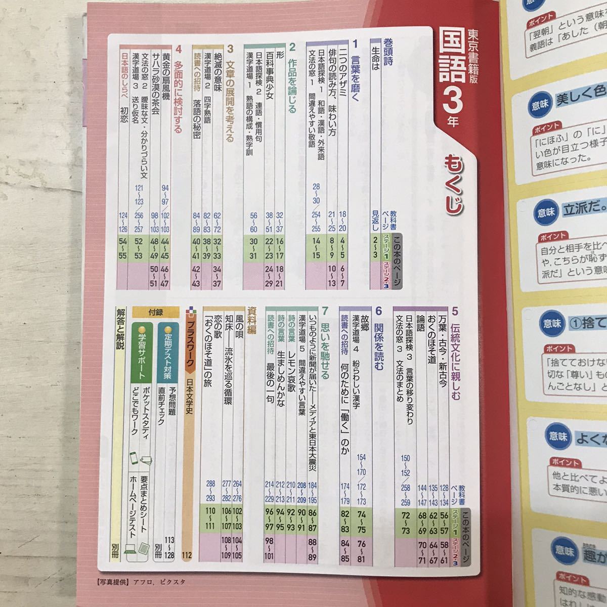 教科書ワーク中学国語 3年東京書籍版◇新編 新しい国語◇中学 教科書ワーク中学国語 3年東京書籍版◇新編 新しい国語◇中学