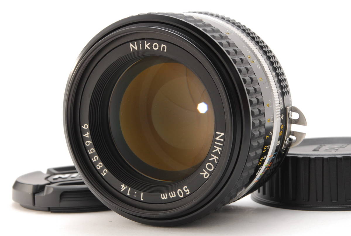 Nikon Ai Nikkor 50mm f1.4s (Ai-S F1.4) 動作も写りもOKです。概ね
