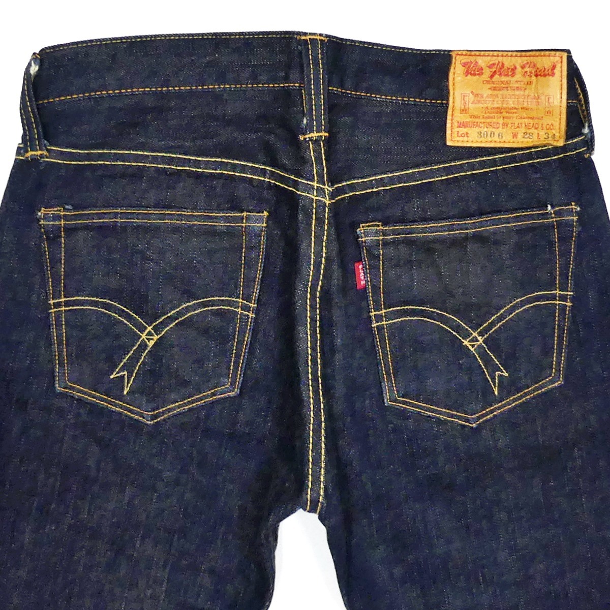 豪奢な FLAT HEAD フラットヘッド 3006 ダメージフレアデニム iauoe.edu.ng