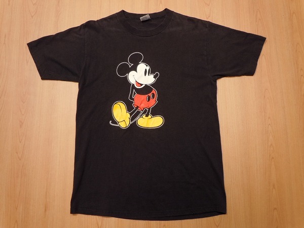 新作商品 80s 90s USA製 ディズニー ファンタジア ミッキー Tシャツ 黒