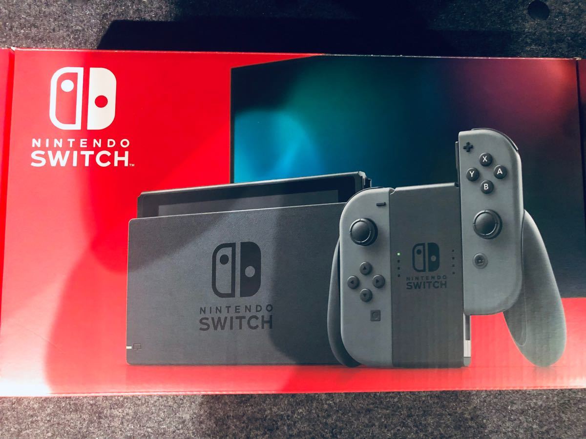 極美品　Nintendo Switch ニンテンドースイッチ本体  グレー　Nintendo Switch   Joy-Con 