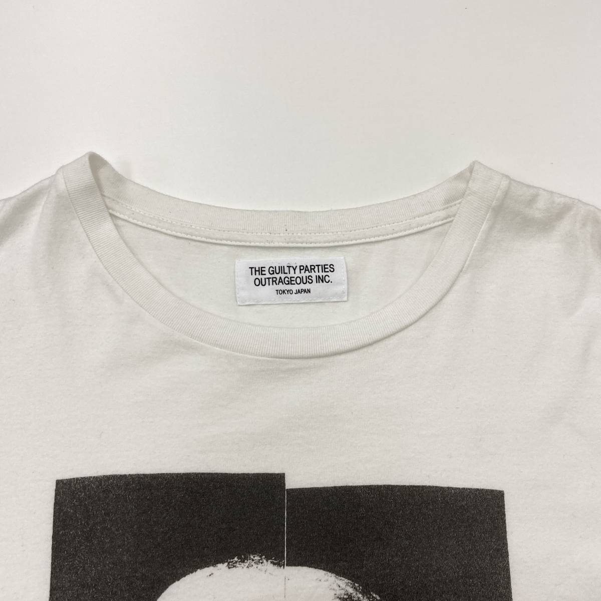 WACKO MARIA ワコマリア スカル Tシャツ ホワイト 白 Sサイズ ドクロ GUILTY PARTIES WACKOMARIA 天国東京 1030213_画像6