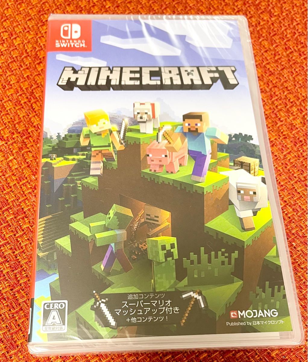 Minecraft Nintendo Switch版　パッケージ版新品シュリンク未開封　マインクラフト シュリンク付き