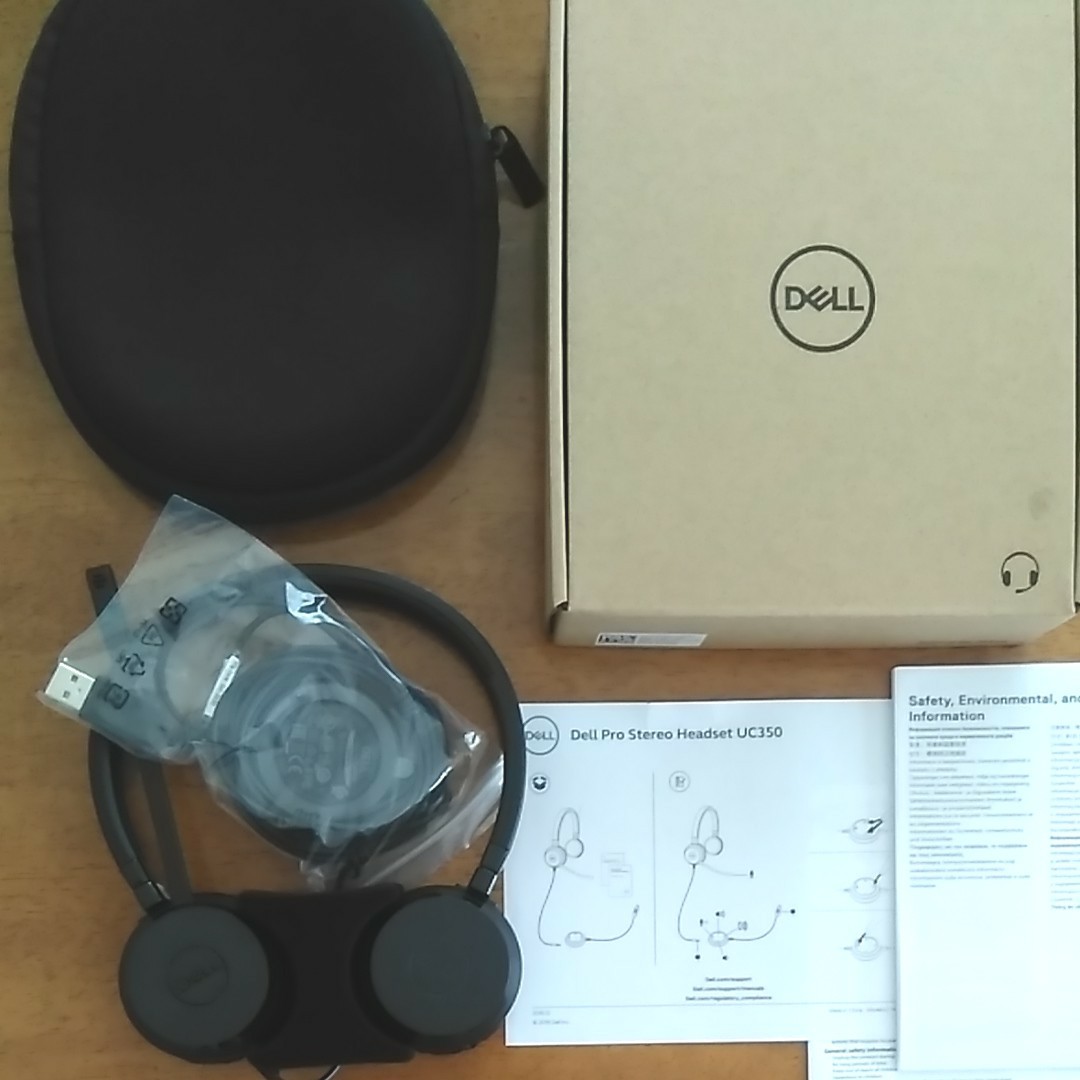 Dell Pro　ステレオヘッドセット　UC350