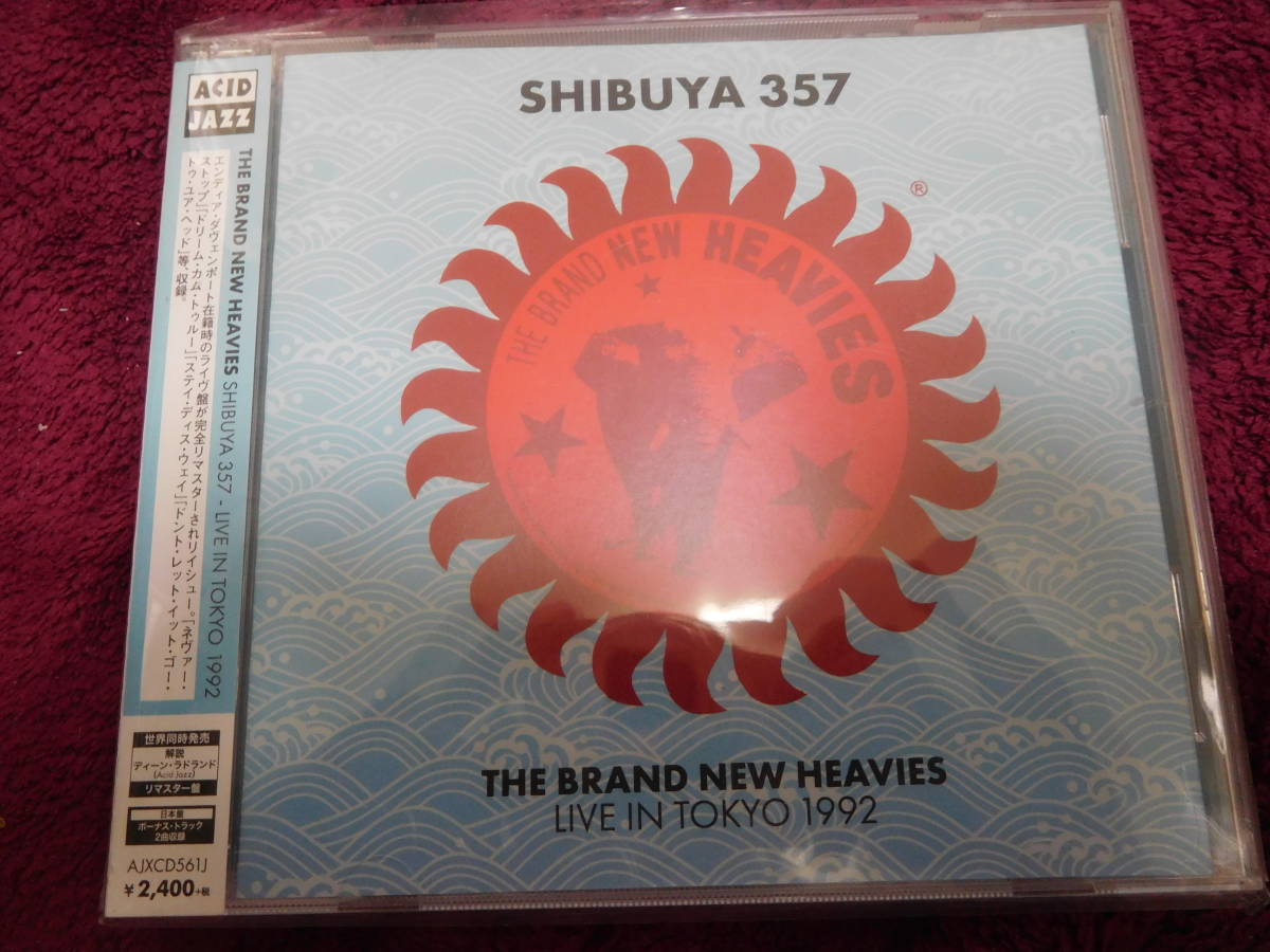 帯付美品Cd ザ・ブラン・ニュー・ヘヴィーズ/SHIBUYA 357 LIVE IN TOKYO 1992_画像1