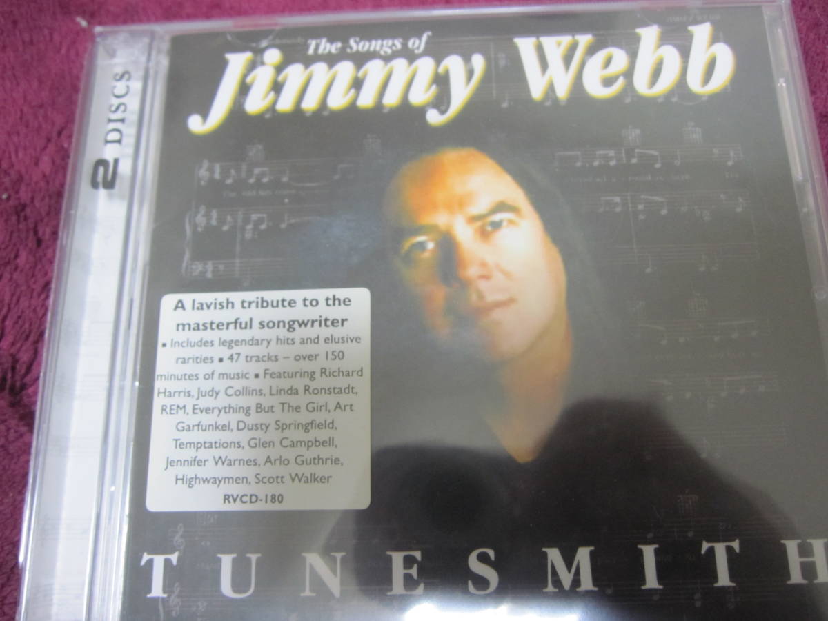 輸入美品Cd２枚組　 The Song Of Jimmy Webb/tunesmith　ジミー・ウェッブコンピレーション　リンダ・ロンシュタット ローウェル・ジョージ_画像1