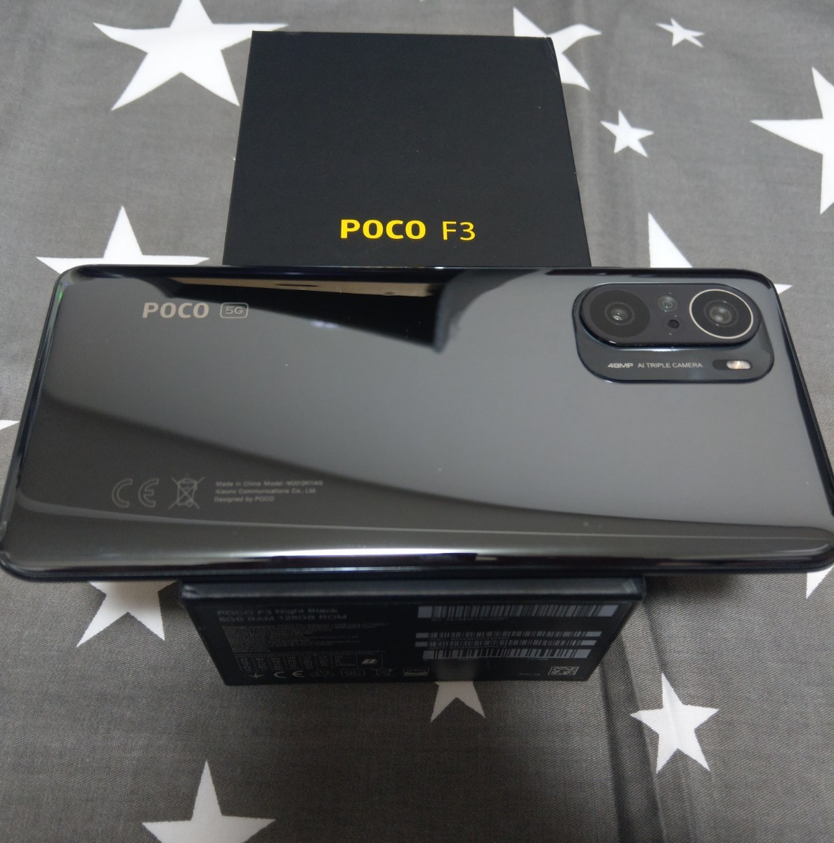 Xiaomi POCO F3 5G 6GB RAM 128GB ナイトブラック グローバル SIMフリー Xiaomi POCO F3 5G 6GB RAM 128GB ナイトブラック グローバル SIMフリー
