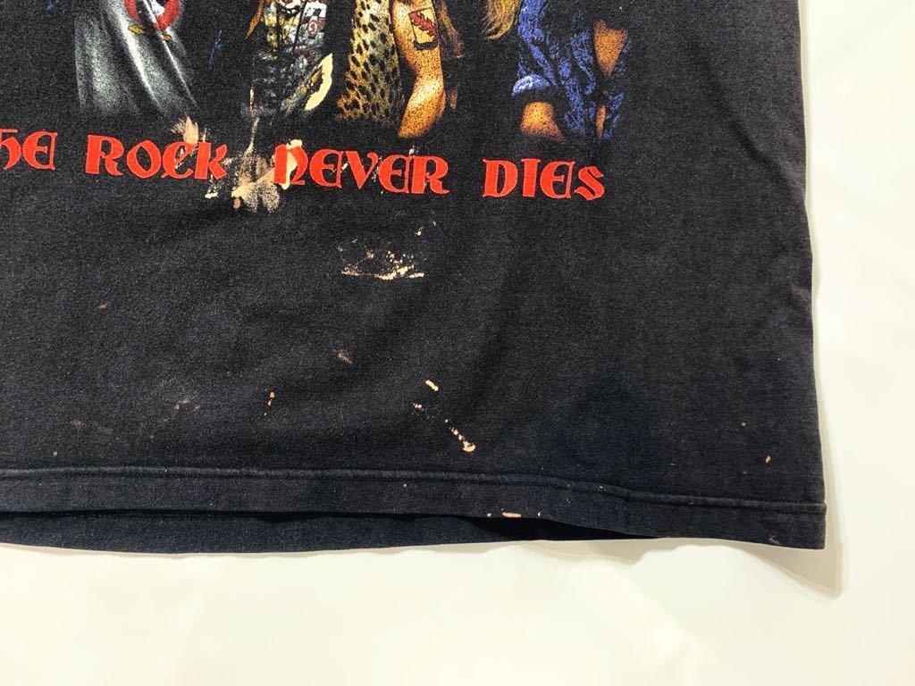 Rock Yeah GUNS N' ROSES ガンズアンドローゼス ビンテージ 古着 Tシャツ バンドT ロックTシャツ Lサイズ VINTAGE ガンズ フォト