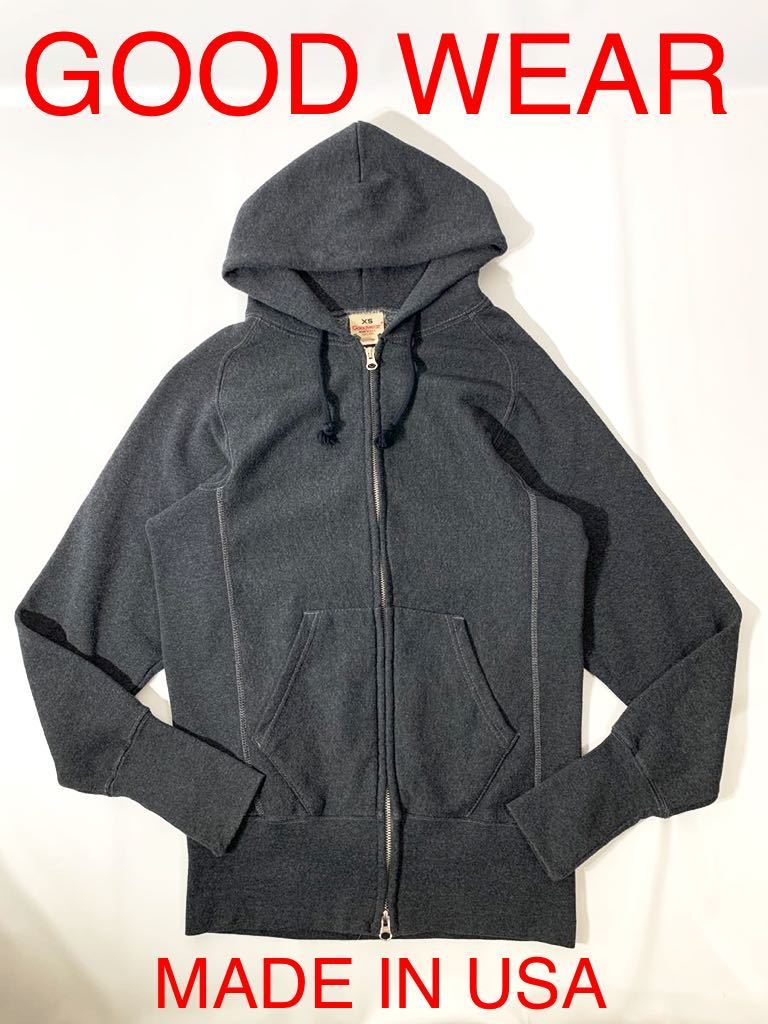 美品GOODWEARアメリカ製フリーダムスリーブリバースウィーブ 美品GOODWEARアメリカ製フリーダムスリーブリバースウィーブ