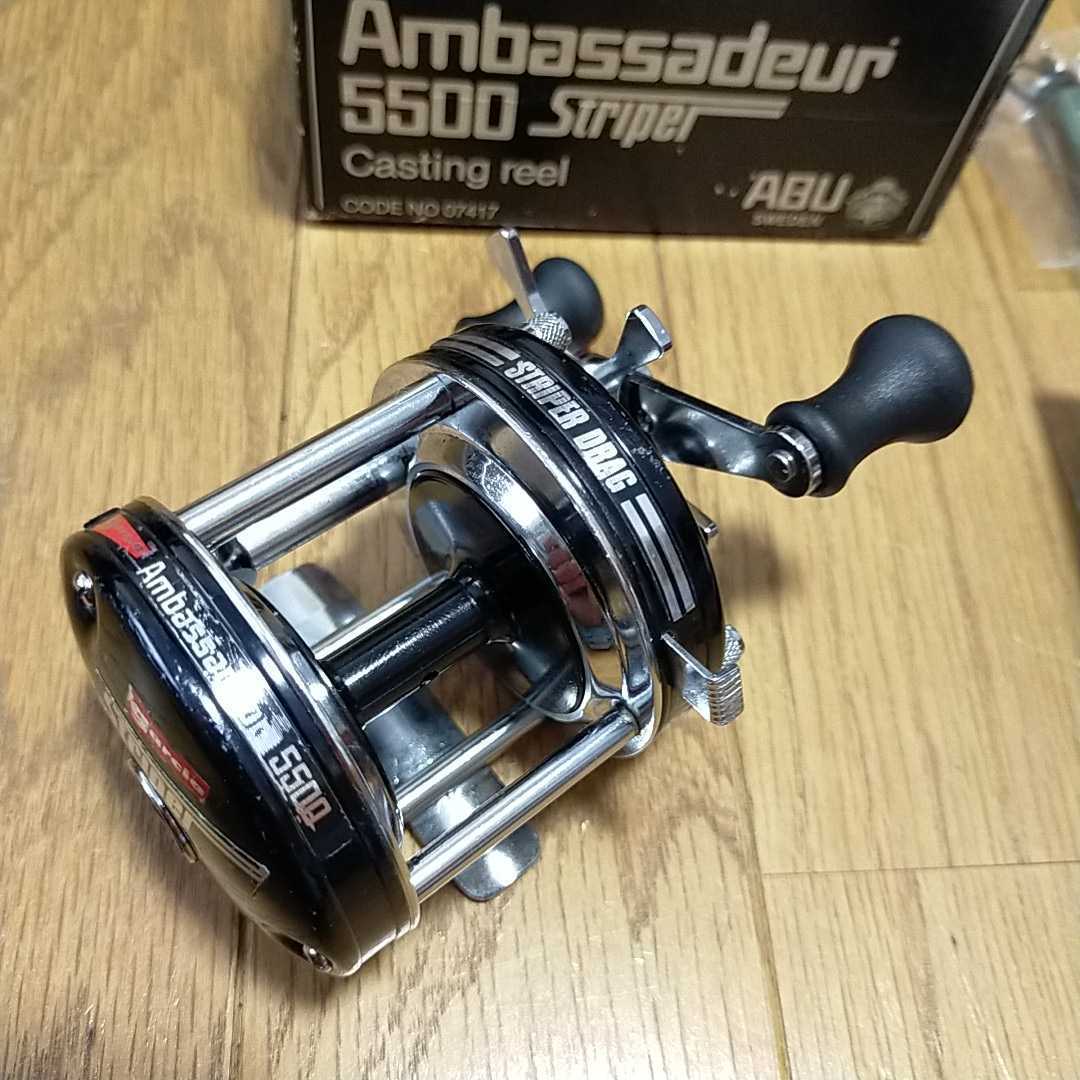 ABU Ambassadeur 5500 Striper アブ アンバサダー ストライパー ABU Ambassadeur 5500 Striper アブ アンバサダー ストライパー