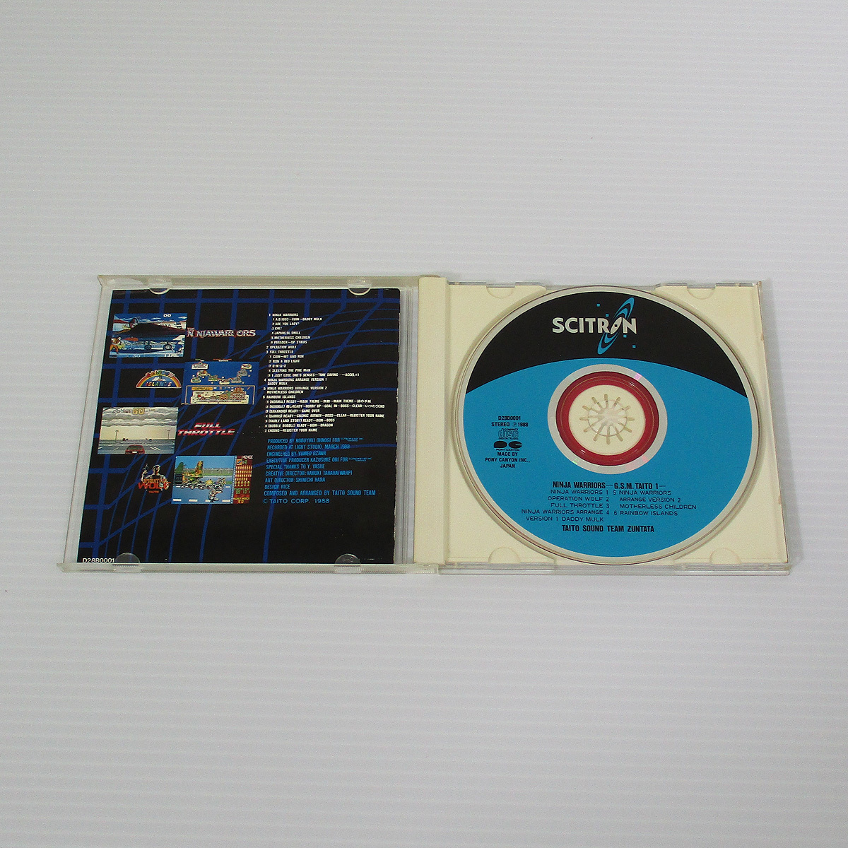 2022新作 ニンジャウォーリアーズ 1988 ZUNTATA GSMタイトー JAPAN 1