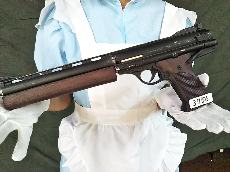 SSオートマグ】(3756)マツシロ 18禁エアコキ改造 強化&金属塗装