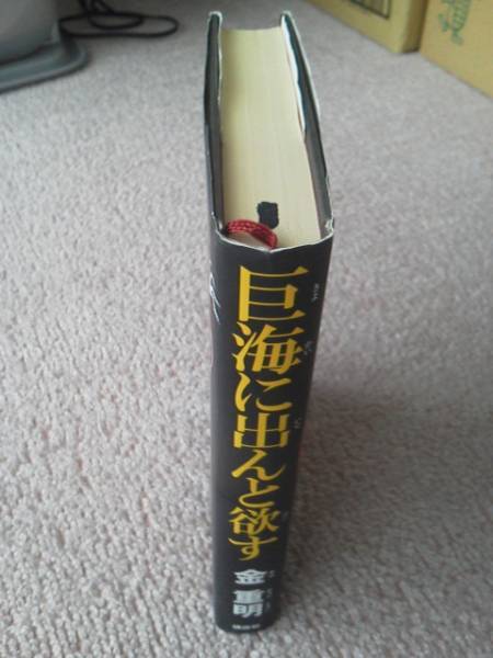 【送料無料にしました】『巨海に出んと欲す』金重明/講談社/なかなか出ない/初版_マジック跡あり