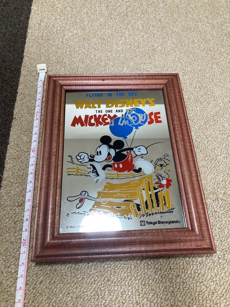 ミッキーマウス 壁掛け式鏡