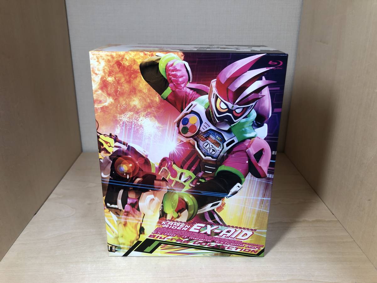 ■送料無料■ 仮面ライダーエグゼイド 初回限定版 Blu-ray COLLECTION 全4巻セット 全巻収納BOX付 (Blu-ray BOX)