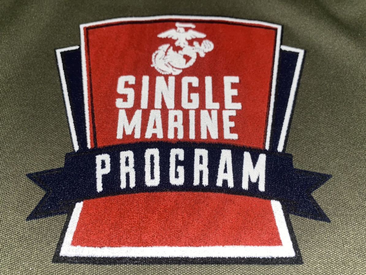  новый товар не использовался USMC SMP DAY OF SERVICE SINGLE MARINE PROGRAM 2016 DRY FIT футболка L размер 