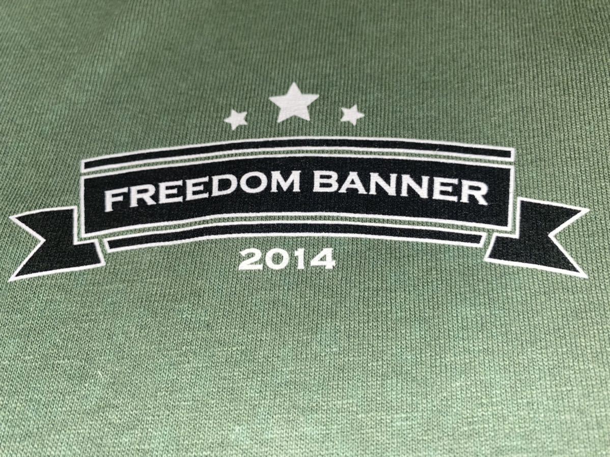 новый товар не использовался USMC FREEDOM BANNER 2014 хлопок футболка OD S размер 