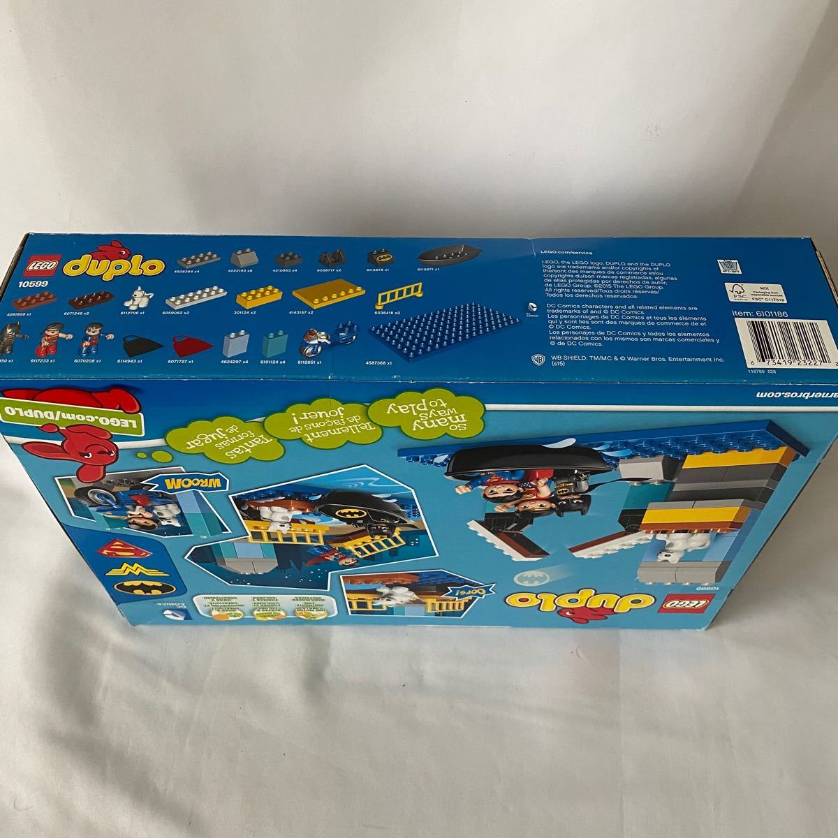 新品 レゴ】未開封 10599 Duplo バットマン スーパーマン