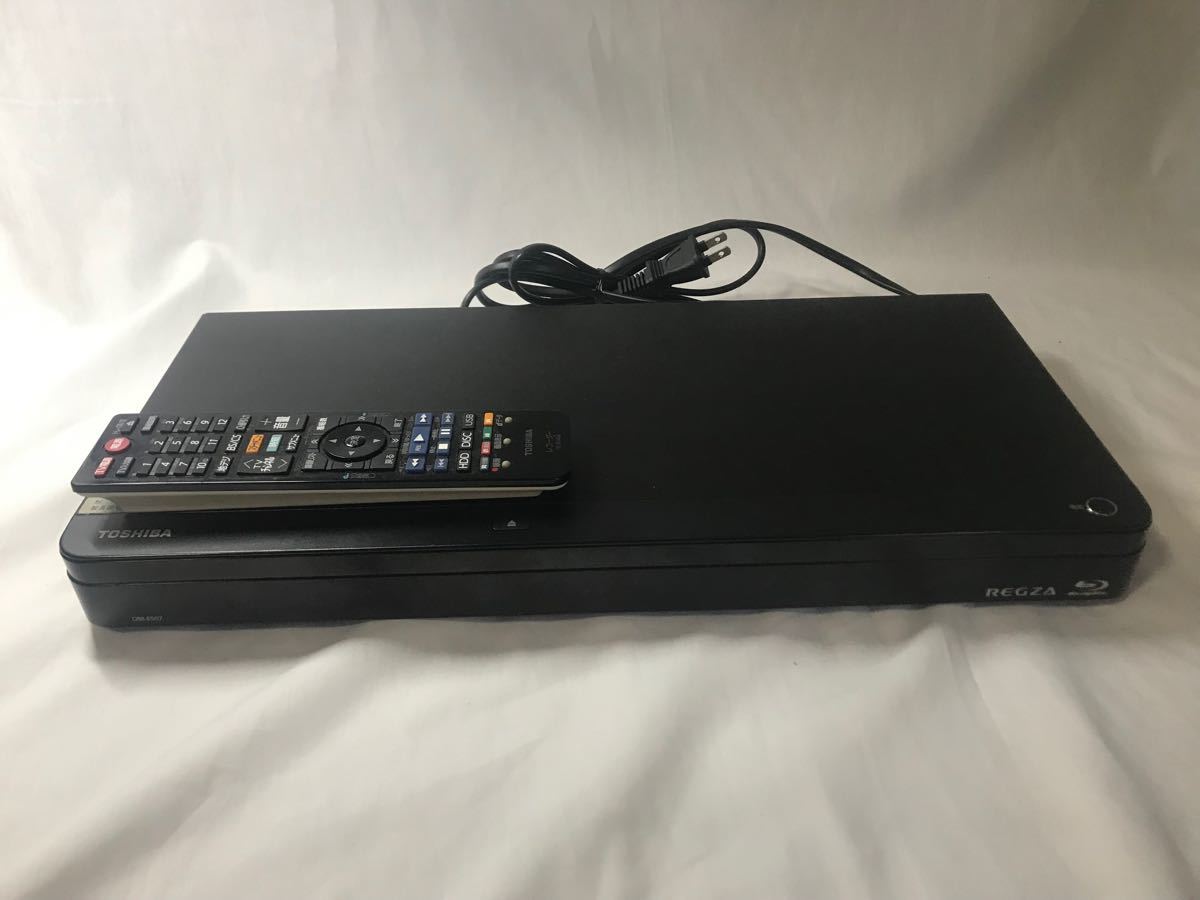 ブルーレイディスクレコーダー　 東芝　 DBR-E507 REGZA レグザ　リモコン付　中古品