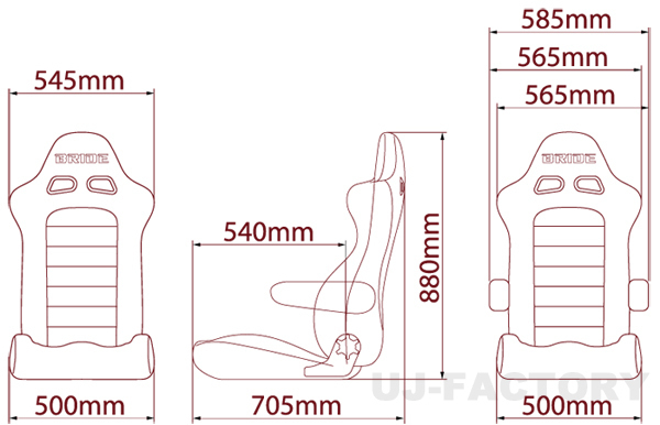 [ free shipping! anti-bacterial specification *BRIDE/ bride ]* EURO STERⅡ bucket seat / euro Star 2 black BE(E32AAN)