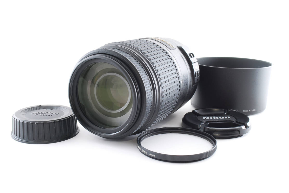 ●○Nikon AF-S DX Nikkor 55-300mm F4.5-5.6G ED VR ニコン Fマウント ニッコール ズーム レンズ NIKKOR○●_画像1