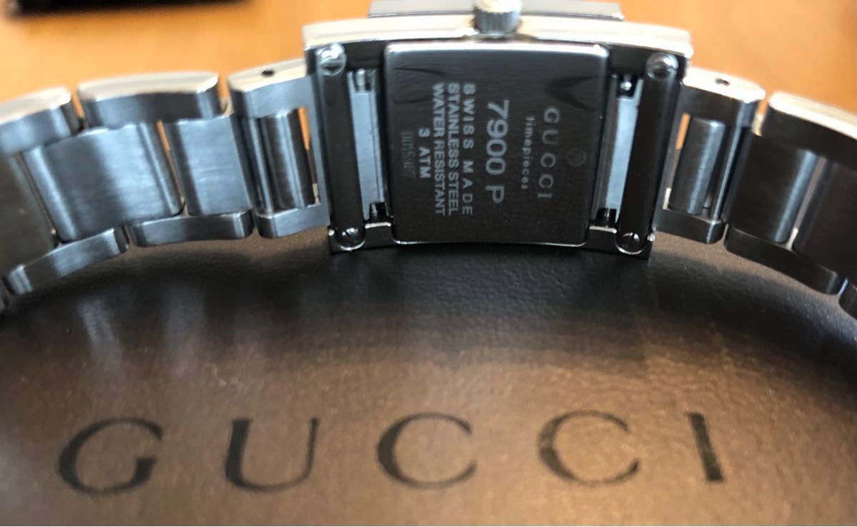 GUCCI グッチ　レディース　腕時計　7900P ステンレススチール　電池交換済