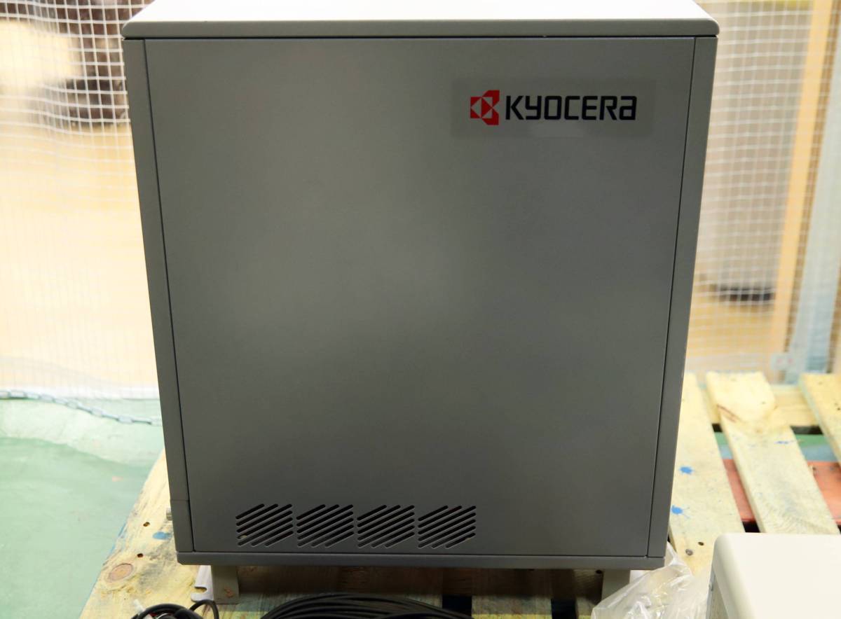 K072102 京セラ 太陽光発電 パワコン 蓄電池3.2ｋｗ 4点セット 直接引き取り限定（名古屋市守山区） b_画像10