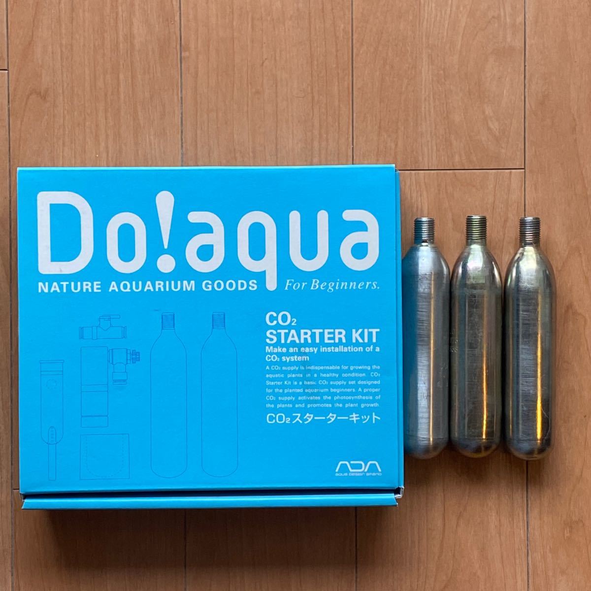 ADA Do!aqua CO2スターターキット+おまけ付 CO2ボンベ　二酸化炭素ボンベ　水草水槽
