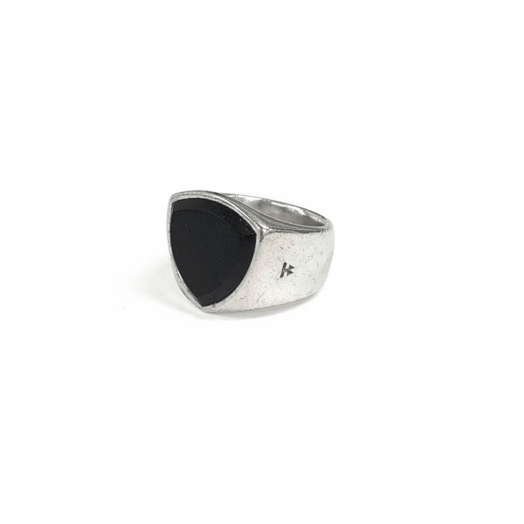 世界的に有名なTOM WOOD トムウッド Shield Black Onyx シールドブラックオニキスシルバーリング 6号相当 指輪 シルバー  レディースアクセサリー アクセサリー、時計￥20,670-www.firefreeze.com