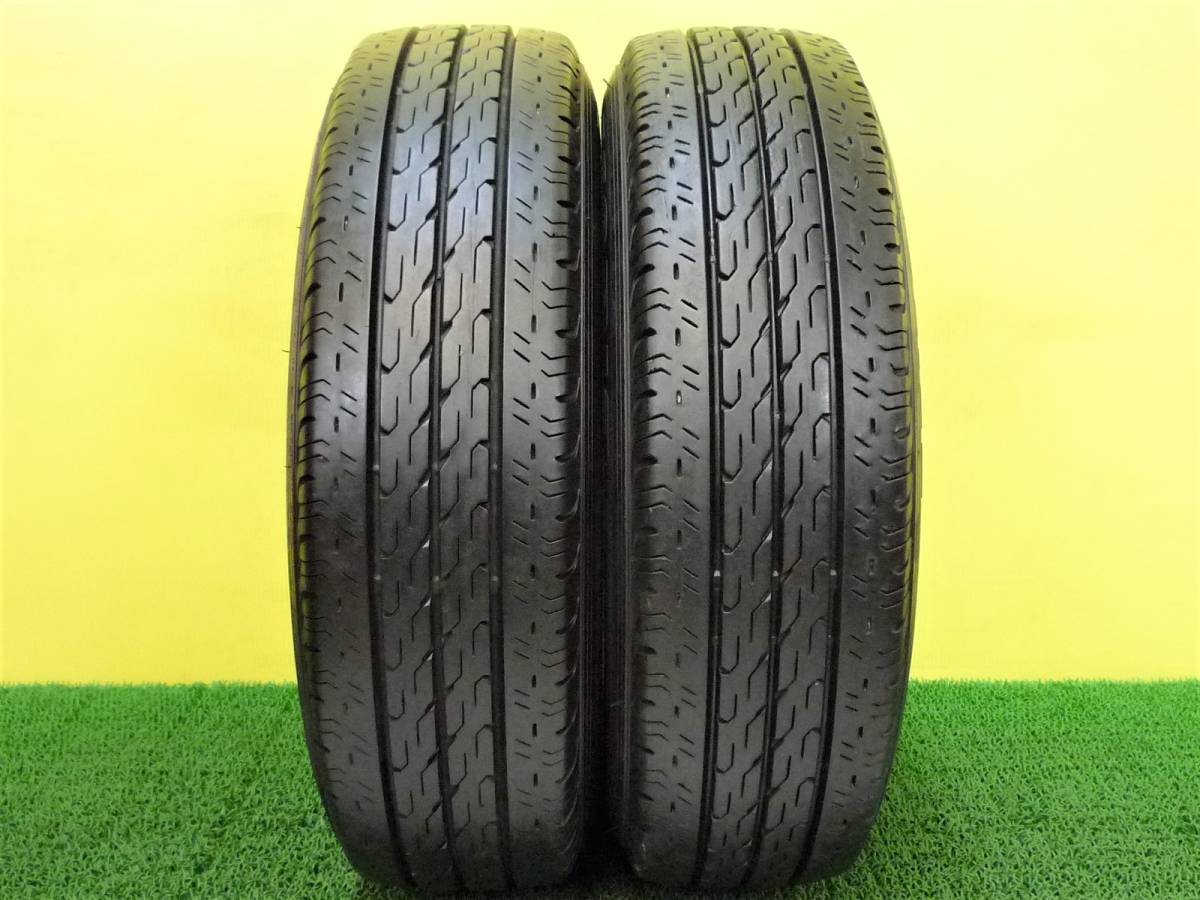 9968 中古 2本 195/70R15 106/104L LT ブリヂストン エコピア ECOPIA R680 BS 195 70 15 195-70-15 195/70/15_画像1