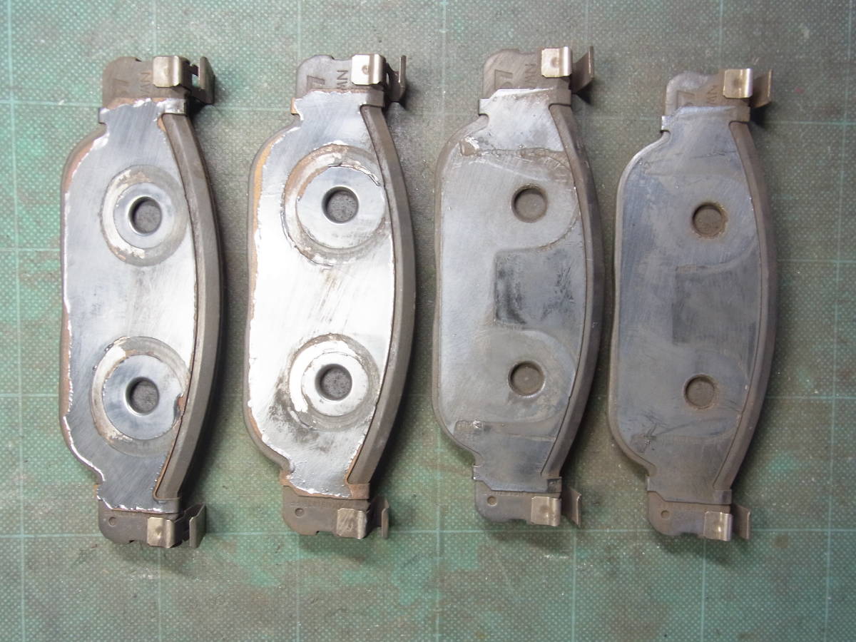 2107 Lincoln LS Jaguar S type rear disk brake pad left right 