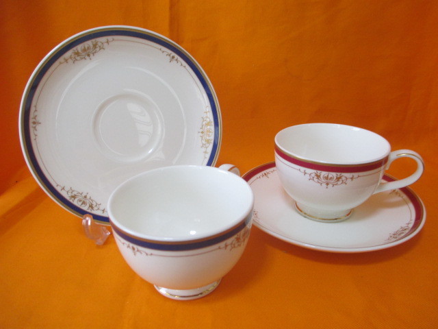 Noritake　ノリタケ　カップ＆ソーサー　未使用品・新品　月桂樹Ｎ　Ｒ付　２客１組_画像1