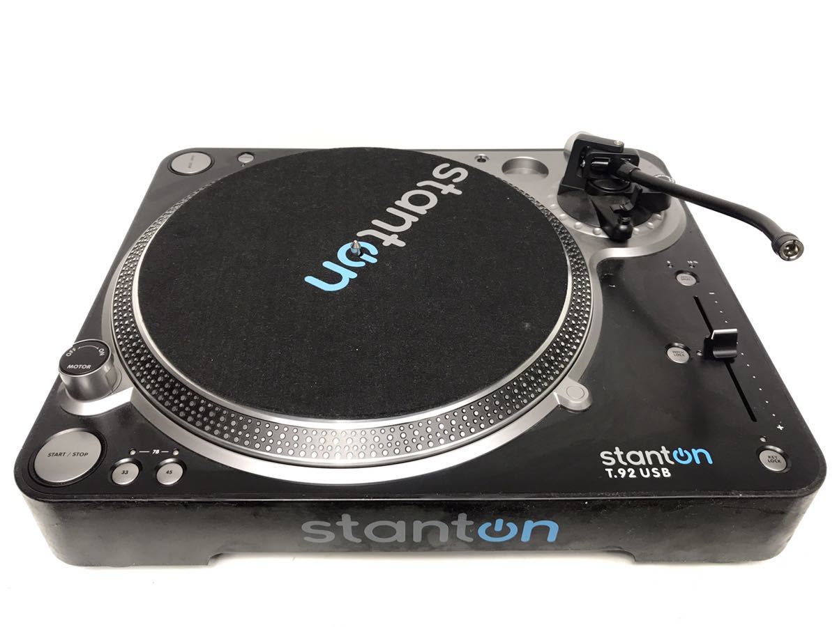 最適な材料 Stanton T.92 スタントン ターンテーブル USB DJ機材