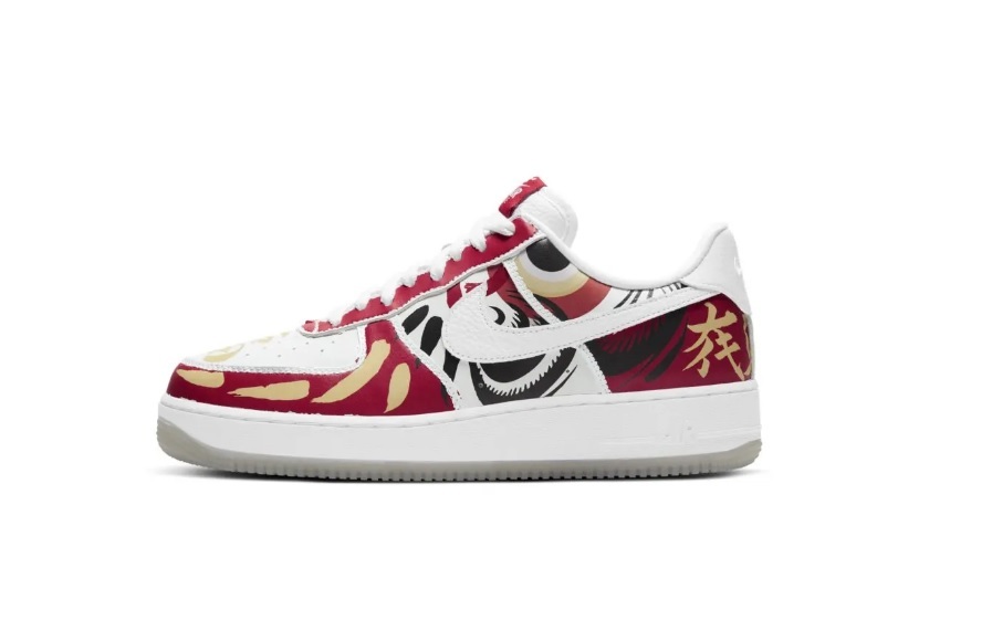 NIKE AIR FORCE 1 '07 PRM 30cm US12 新品 I BELIEVE DARUMA 達磨 エア フォース premium_画像2