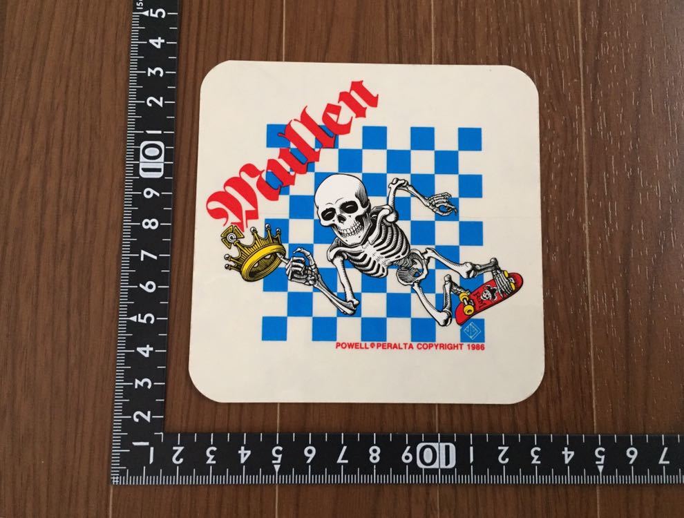 激レア!! 80s Powell Peralta パウエル ロドニーミューレン オールド ビンテージ スケートボード ステッカー 新品 デッド Santa Cruz_画像1