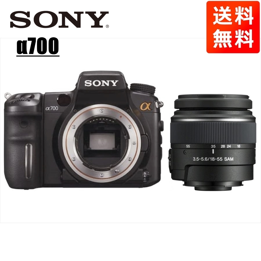 ソニー SONY α700 DT 18-55mm 標準 レンズセット デジタル一眼レフ