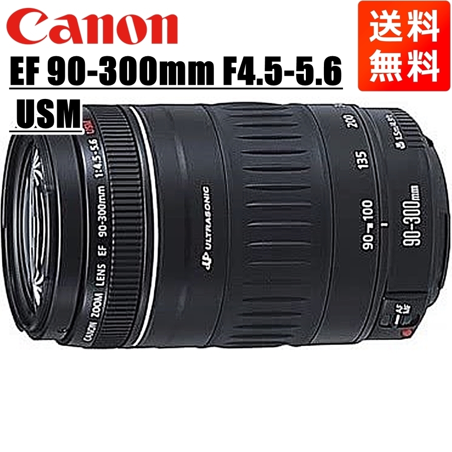 キヤノン Canon EF 90-300mm F4.5-5.6 USM 望遠レンズ 中古_画像1