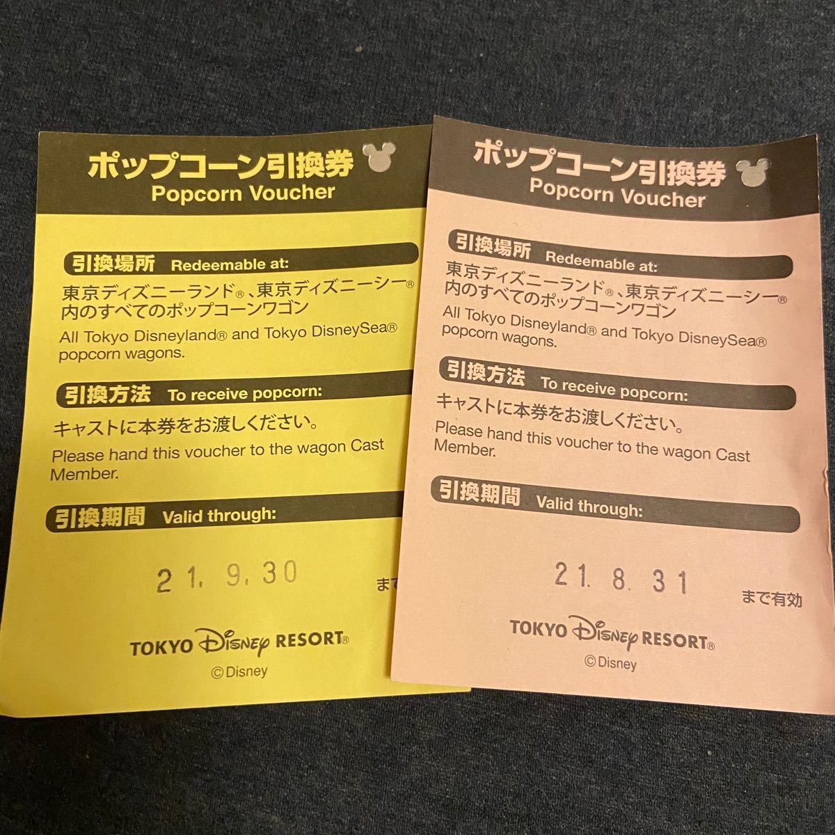 Paypayフリマ ポップコーン 引換券 ディズニーシー ディズニーランド ディズニーリゾート チケット Paypayフリマ ポップコーン 引換券 ディズニーシー ディズニーランド ディズニーリゾート チケット
