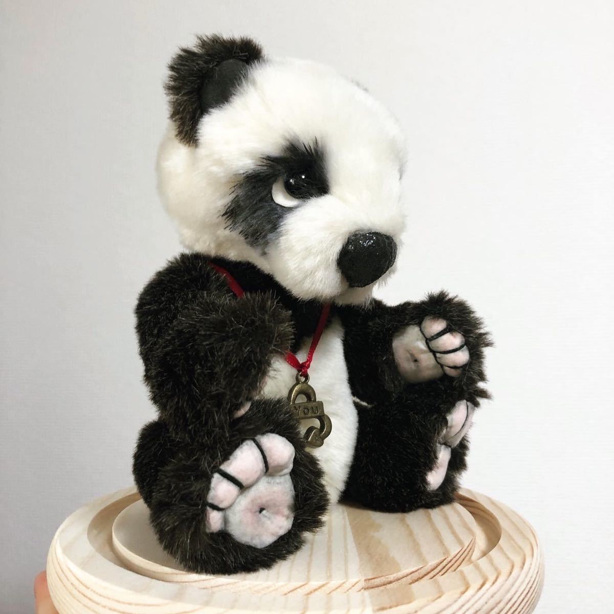 テディベア　アーティストテディベア　作家さん　パンダ　Teddy panda  