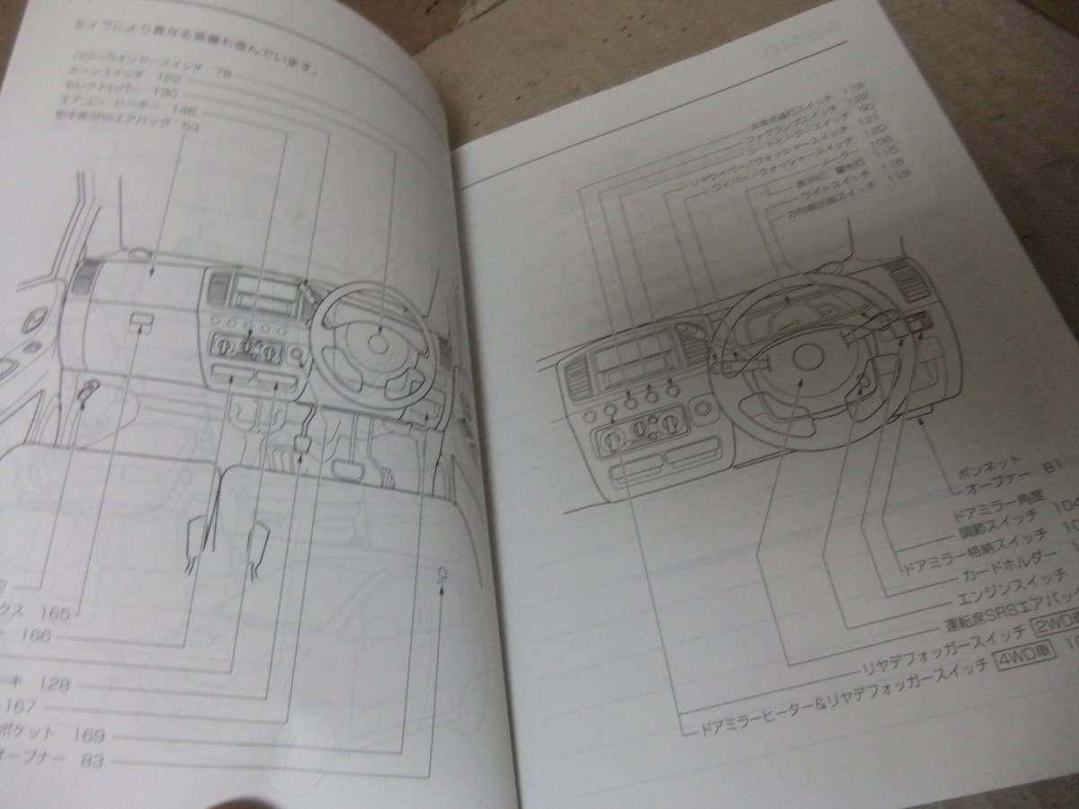 スズキ MRワゴン(MF21S)純正 取扱説明書 99011-73Ｈ10　◆中古品◆ 2005年 4月版_画像8