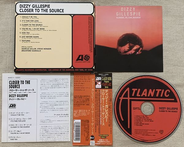 CD ディジー・ガレスピー クローサー・トゥ・ザ・ソース Dizzy Gillespie Closer To The Source AMCY1220 Stevie Wonder Marcus Miller参加_画像2