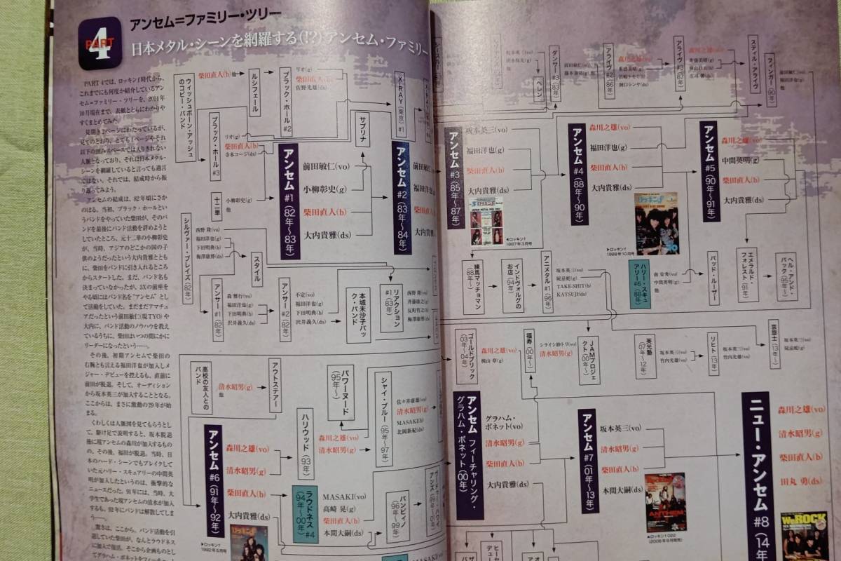 WeROCK 2014年11月號(hào) アンセム、ガールズロック特集他、付録DVD（解説記事あり）美品