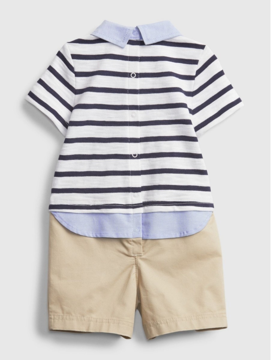 BabyGAP 未使用　ロンパース 3イン1 ショートオール　