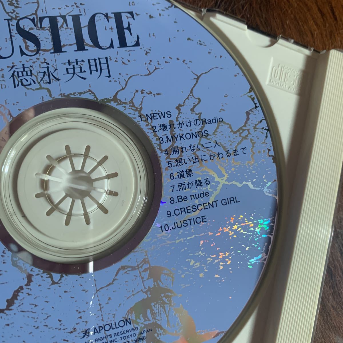 管理9-1☆当方新品購入JUSTICE ♪ジャスティス♪壊れかけのRadio♪NEWS♪帰れない2人♪Be♪想いでにかわるまで♪Be NUDE_画像4