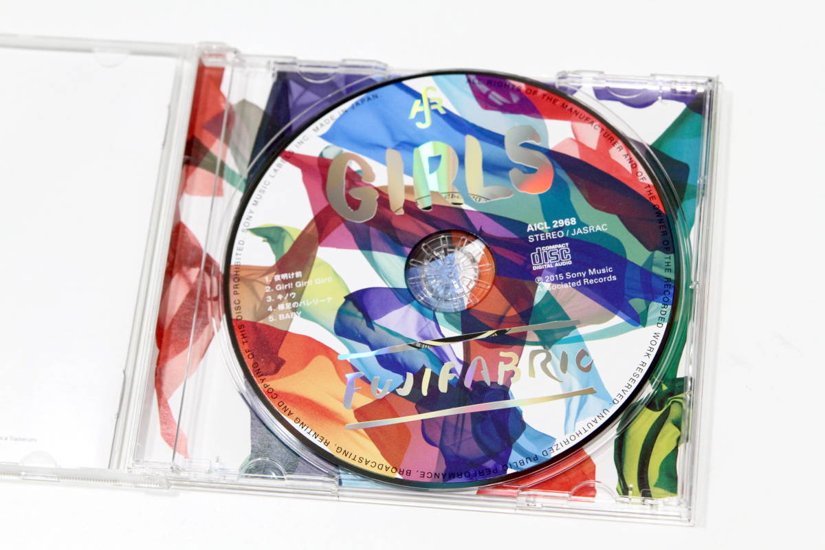 フジファブリック■初回生産限定盤CD+オリジナルブランケット【GIRLS】_画像4