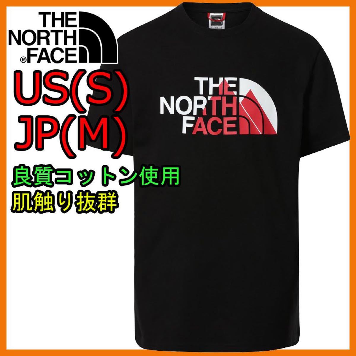新品 ノースフェイス Tシャツ 半袖 Biner プリント JP/M(US/S)黒 メンズ レディース 日本未入荷