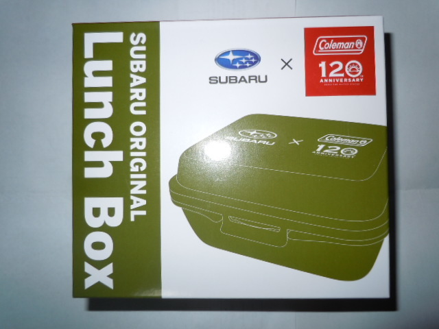  Subaru original lunch box Subaru × Coleman not for sale 