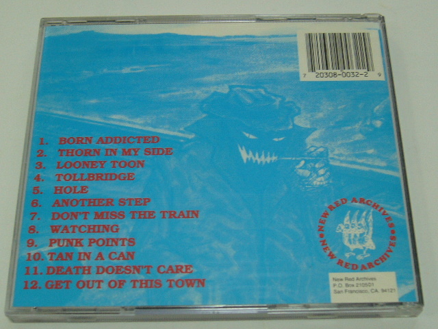 CD/No Use For A Name/Don’t Miss The Train/USA盤/1992年盤/NRA32CD/ 試聴検査済み_新品ケースに取替え済みです。